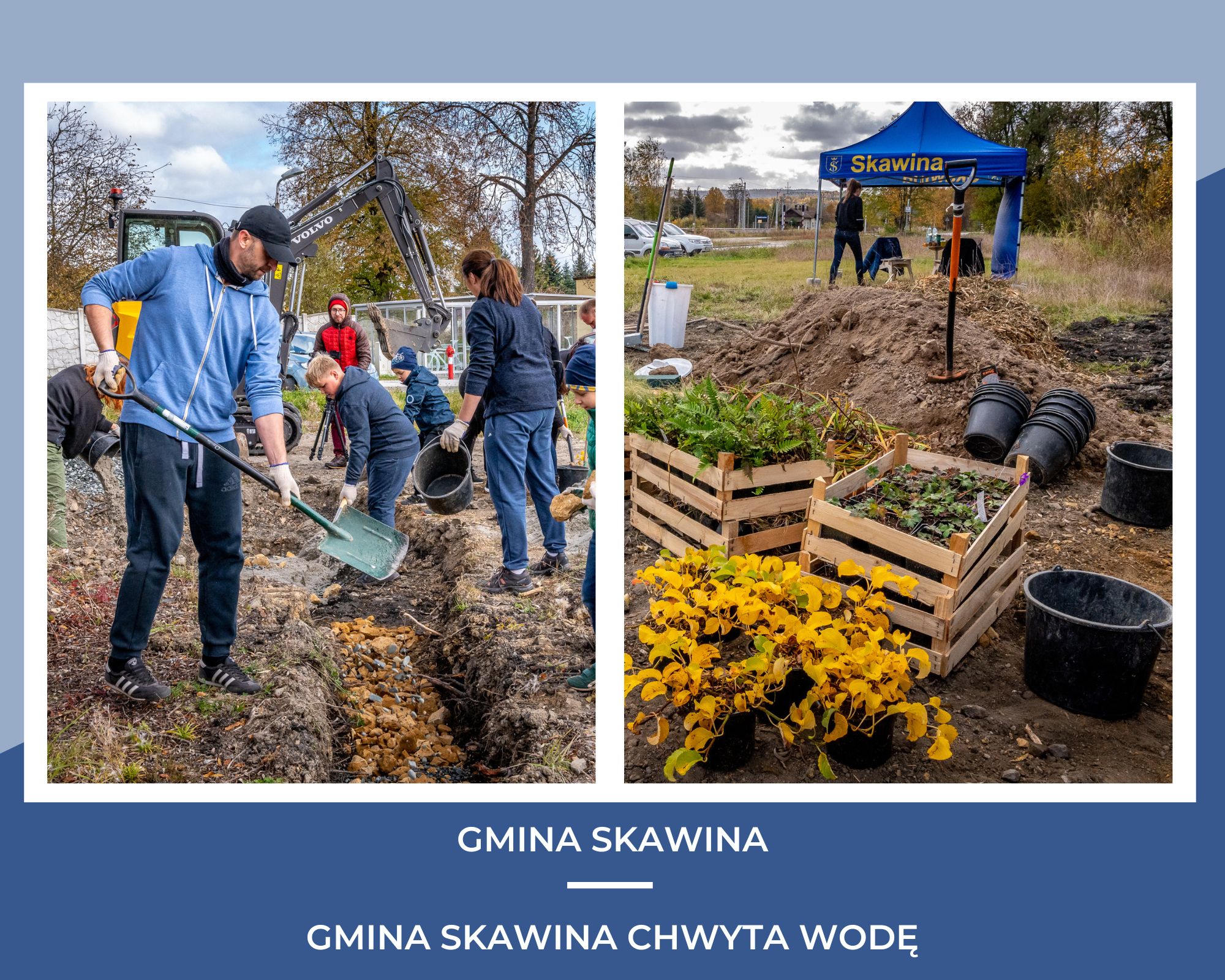 Gmina Skawina chwyta wodę
