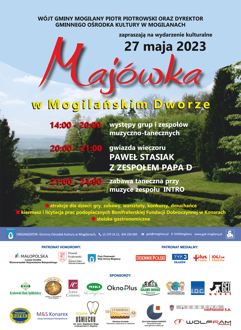 majówka mogilany