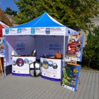 Stoisko LGD podczas Dozynek 2012 w Rzozowie 9 wrzesnia 2012